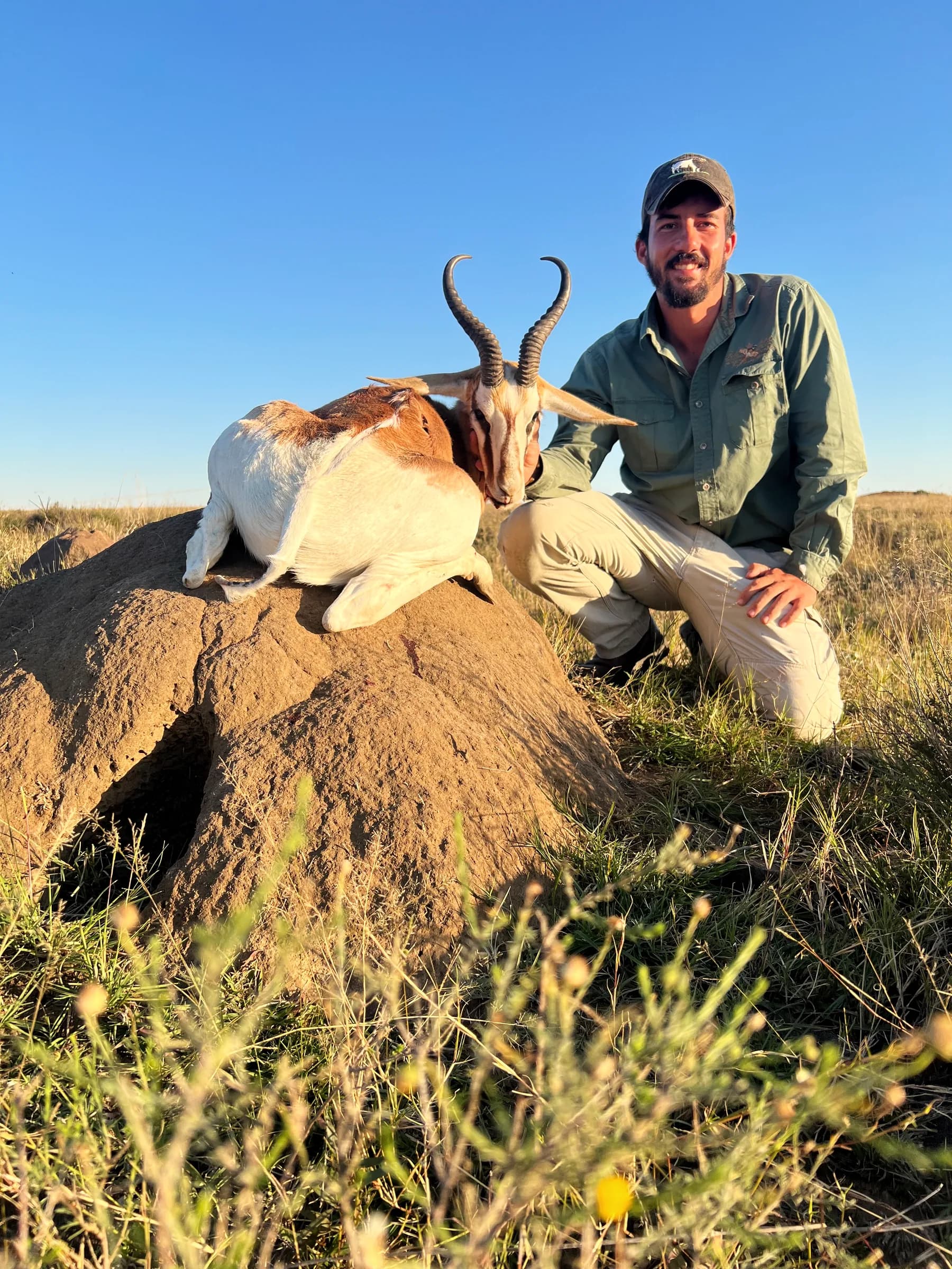 The professional hunter who leads every Bosman Safaris hunt, in the field