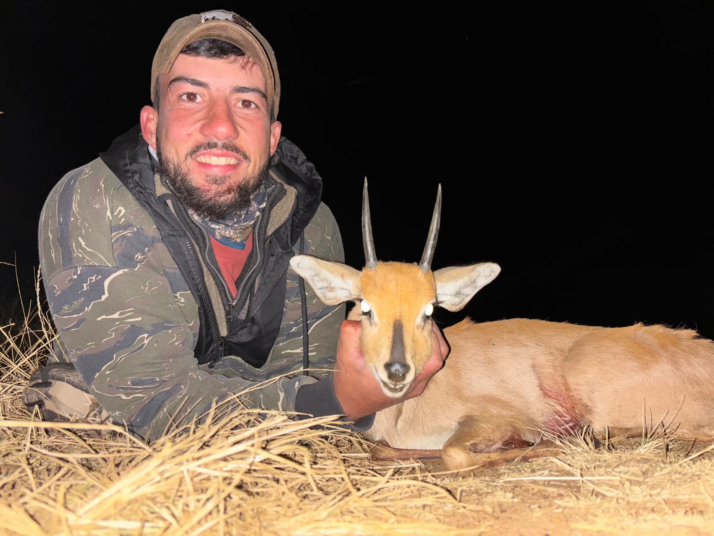 Hunting after dark on the Bosman Safaris concession